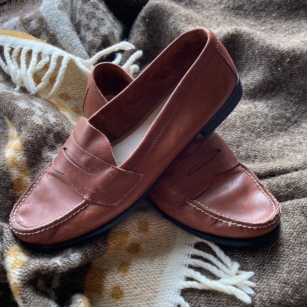 Womens Eastland Leather Penny Loafers